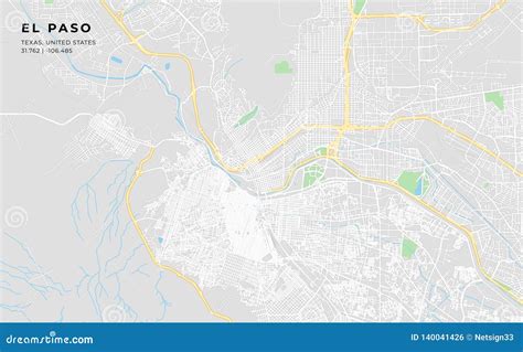 El Paso Map