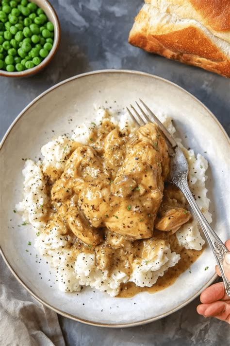 Chicken and Gravy: Easy Food Recipe - CookBakeShare