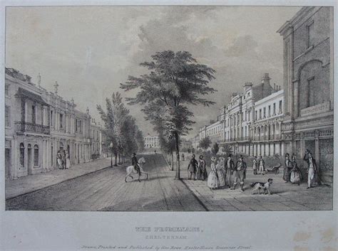 Antique Prints of Cheltenham Gloucestershire