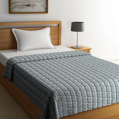 Buy PORTICO NEW YORK Codes Printed Single Blanket - 150 x220 cm from ...