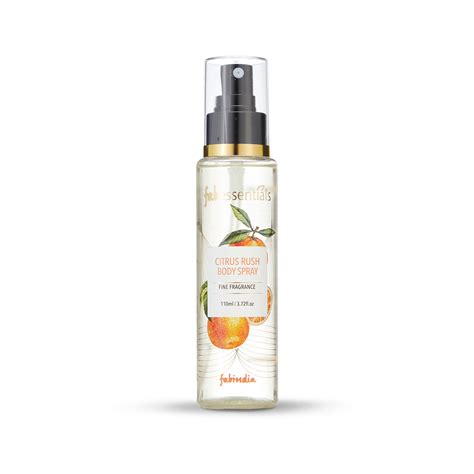 Fabessentials Citrus Rush Body Spray, 110ml – ClickOnCare