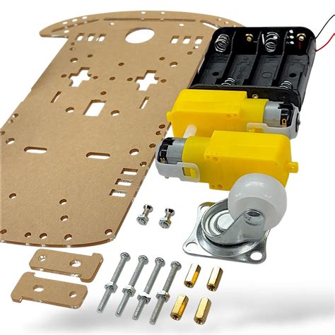 2WD Smart Robot Car Chassis Kit – DIY Robotics Platform for Arduino ...