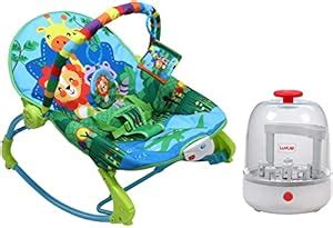 Buy Luvlap Jungle Tales Newborn to Toddler Portable Rocker Cum Bouncer ...