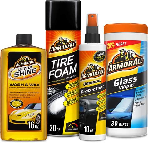 Amazon.com: Armor All Car Wash and Car Cleaner Kit by Armor All ...