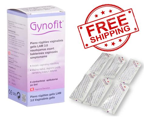 6 pcs5 ml GYNOFIT Lactic Acid Vaginal GelNormal India | Ubuy
