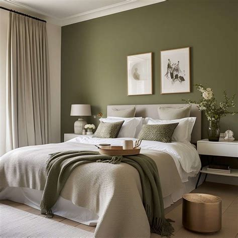 Olive Green Combination Ideas for Stylish Decor | Olive green bedrooms ...