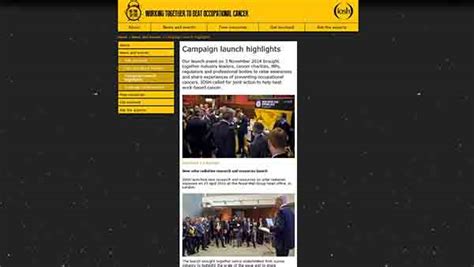 IOSH No Time to Lose campaign - Mediainprevention (en)