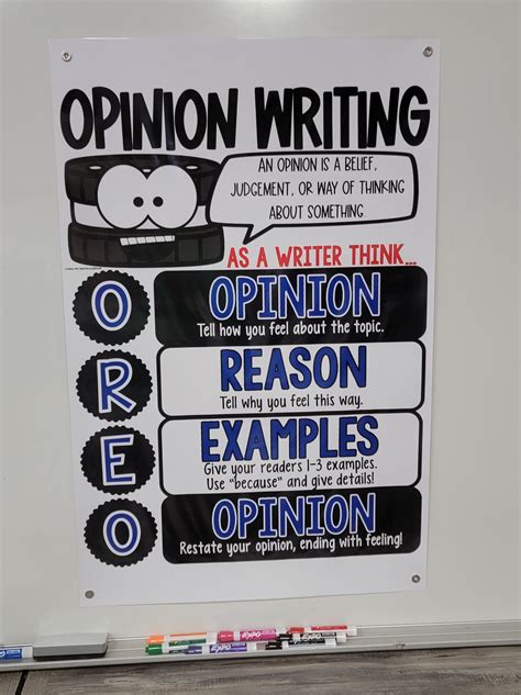 Oreo Anchor Chart For Writing at Tracy Macias blog