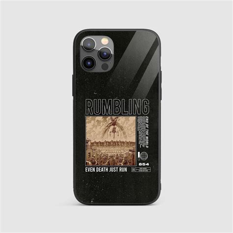 AOT Rumbling Silicone Armored Phone Case - Epic Protection