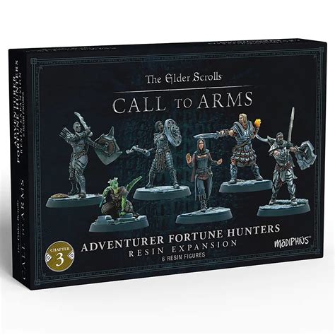 Modiphius The Elder Scrolls Call To Arms Miniatures Game Adventurer ...