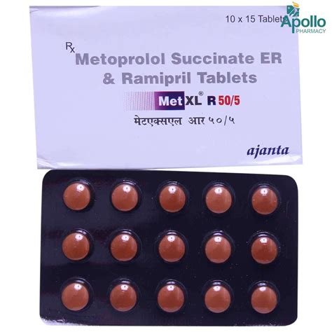 MET XL R 50MG TABLET Price, Uses, Side Effects, Composition - Apollo ...