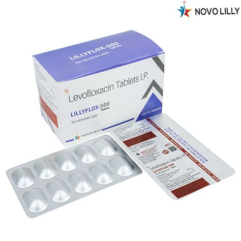 LILLYFLOX-500 Tablets Novolilly Pharmaceutical Pvt. Ltd.