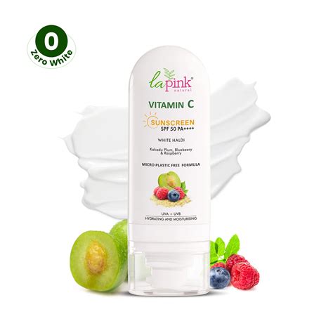 Vitamin C Sunscreen SPF 50 | Broad-Spectrum UV Protection & Radiance ...
