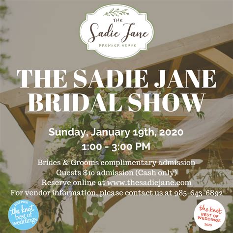 The Sadie Jane Bridal Show | NOW Weddings Magazine 💍