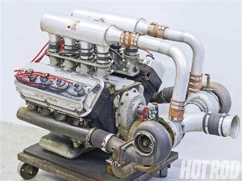 392 Hemi from Chrysler known as a "FirePower". Twin turbo Hillborne ...