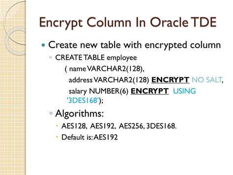 Oracle Encryption Tutorial 的图像结果
