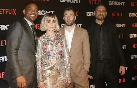 Will Smith, Noomi Rapace, Joel Edgerton, David Ayer at Bright Special ...