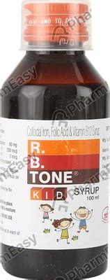 R B Tone Kid Bottle Of 100ml Syrup: Uses, Side Effects, Price & Dosage ...