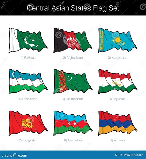 Flags In Central Asia at Lois Toussaint blog