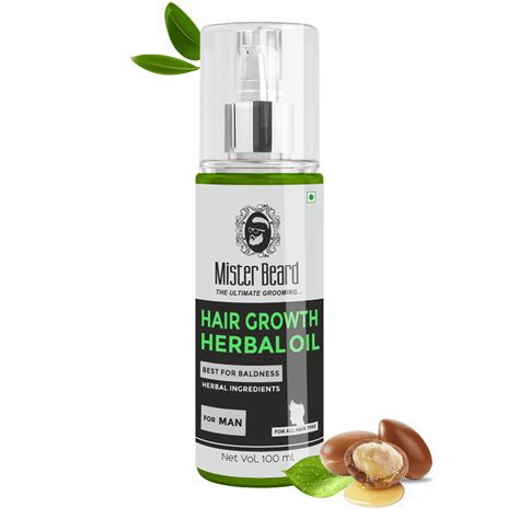 Buy Mister Beard Hair Growth Herbal Oil – Pink Root