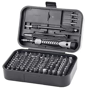 Buy BORTONY Small Screwdriver Set with 120 Bits, 130 in 1 Precision ...
