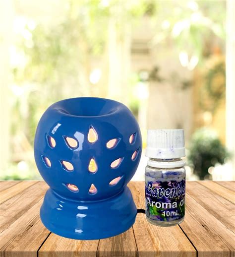 Nature Art Ceramic Aroma Diffuser Handcrafted Ceramic Electric Round ...