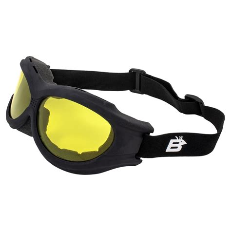Birdz Eyewear - The Buzzard - Motorcycle Goggle Fits Over Glasses ...