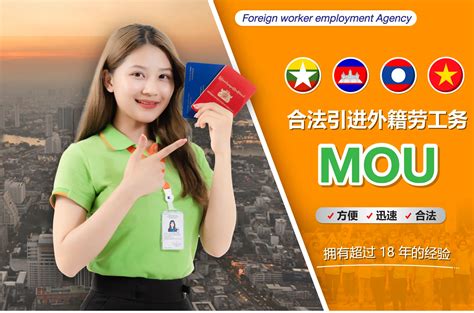 合法引进 4 国外籍劳务(MOU)