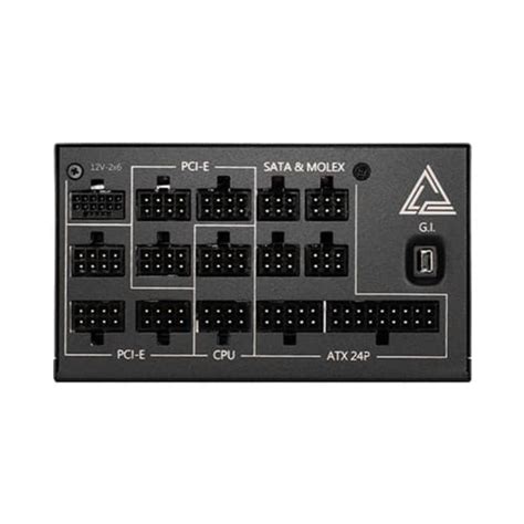 MSI MEG Ai1300P PCIe5 1300W 80+ Platinum Fully Modular 3.1 ATX Power S ...