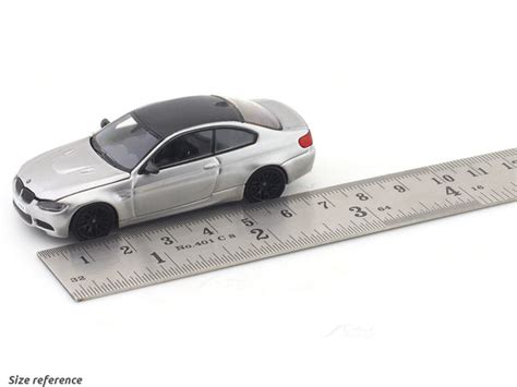 BMW M3 E92 silver 1:64 Model Attudide diecast scale model car | Scale ...