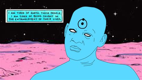 Sad Dr Manhattan | Sad Will Smith / Entanglement | Know Your Meme