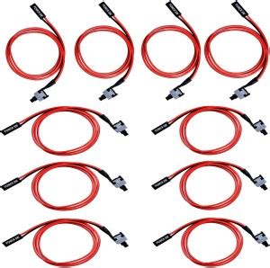 zonery Power Sharing Cable 0.5 m 10 Pack ATX PC Computer Motherboard ...