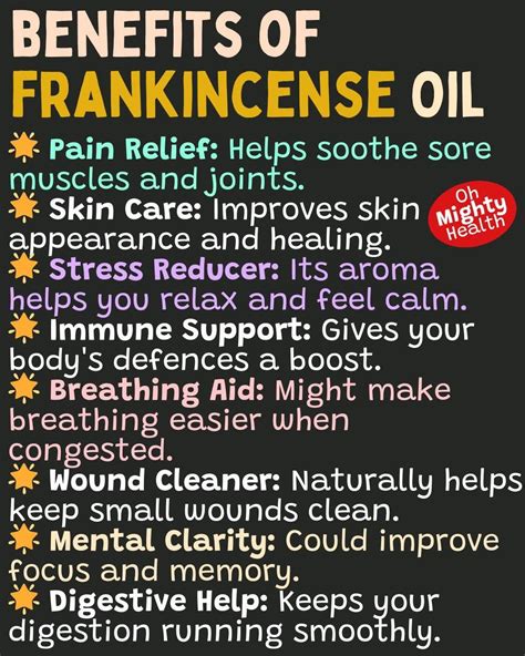 Health Benefits Of Frankincense Oil Explored