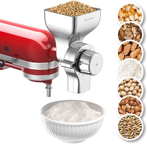 Amazon.com: KitchenAid KGM All Metal Grain Mill Attachment: Home & Kitchen