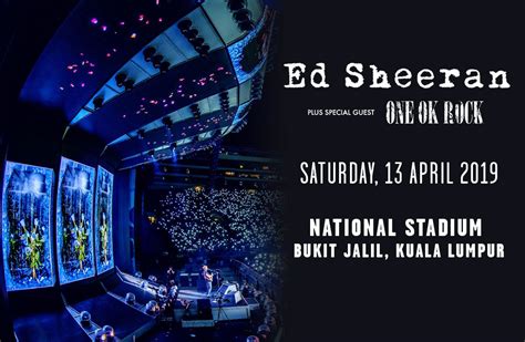 Ed Sheeran Divide World Tour 2019 Kuala Lumpur – PR Worldwide | Events Asia
