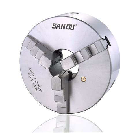 Sanou Brand 3 Jaw Lathe Chuck 200 mm Universal Self-Centering Chuck K11 ...