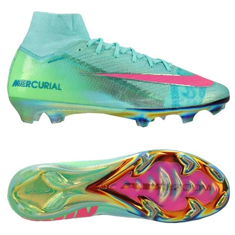 Nike Air Zoom Mercurial Superfly 10 Elite FG Cosmic Speed 2 - Türkis/Schwarz LIMITED EDITION
