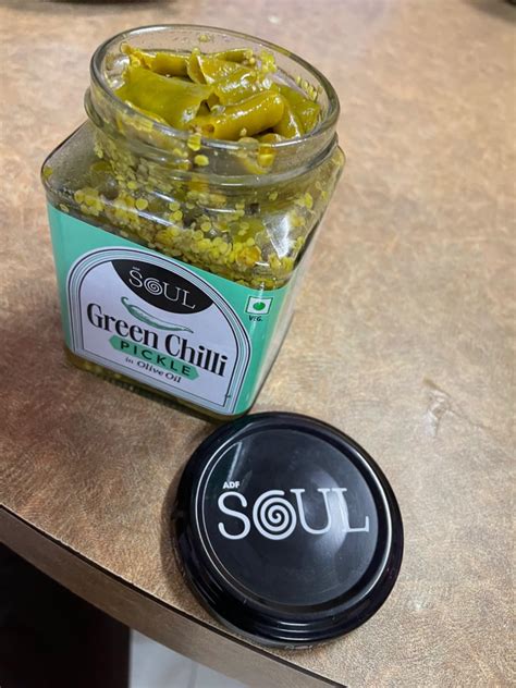ADF Soul’s Spicy green chillies pickled in 100% Olive Oil with bold ...