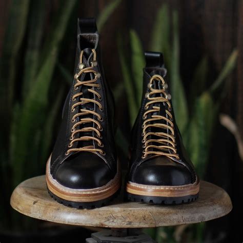 Monkey Explorer Boots 6" (Raven Black) Goodyear Welted – Craft & Glory ...