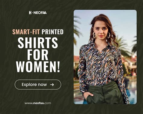 Smart-fit Printed Shirts for Women! – Fabcurate