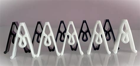 A-Clip,Cloth Drying Clips, Black & White, Medium Size, Set of 10 ...