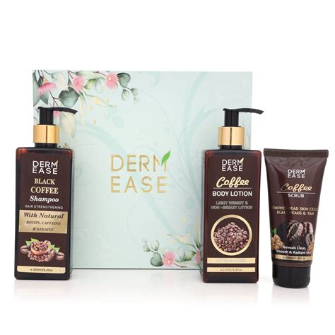 Coffee Care Collection - Face Scrub, Body Lotion & Black Coffee Shampoo ...