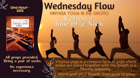 Wednesday Flow (Yoga in the Grotto), 2447 Main Street East, Snellville ...