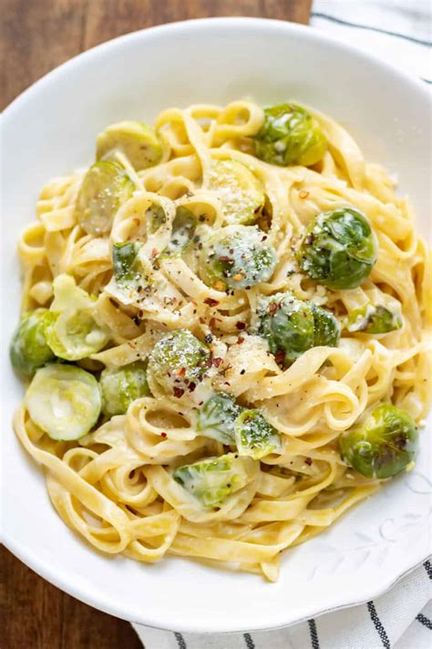 Brussels Sprout Pasta - Veggie Desserts