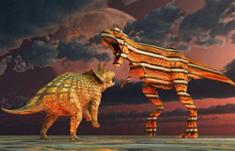战斗力不输霸王龙的两种白垩纪食草恐龙，它们还是本家兄弟_百科TA说