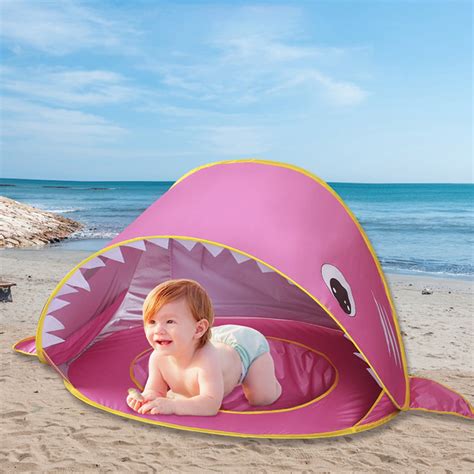 Hovilon Baby Beach Tent,Baby Pool Tent,UV Protection Infant Sun ...