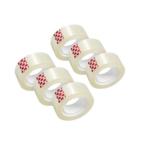 Cello tape 18mm x 25 meter Roll Stesnari cello tape (5) : Amazon.in ...