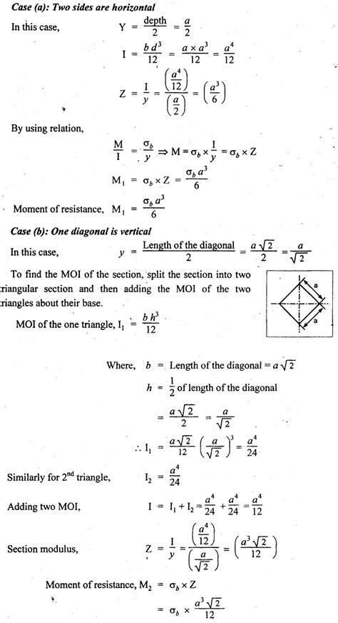 Theory of simple bending - Transverse Loading on Beams and Stresses in ...