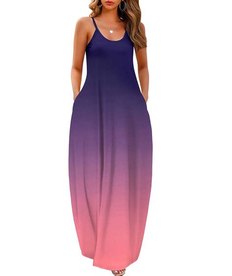 Wolddress Womens 2025 Casual Sleeveless Sundress Plus Size Loose Plain ...