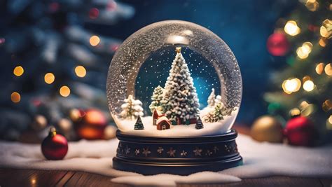 Christmas Snow Globe Free Stock Photo - Public Domain Pictures